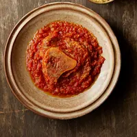 osso bucco dans une assiette