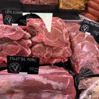 porc vendu en boucherie