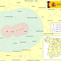 carte de l'espagne