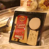 Plateau de fromage emballé
