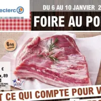 Foire du porc à leclerc