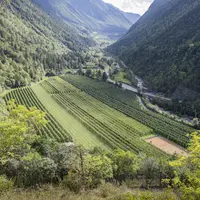 paysage d'une vallée allemande