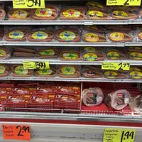 Supermarché mexicain vendant des produits porcins