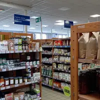 rayons bio en magasin