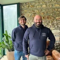 Les deux dirigeants de l’entreprise Quideos