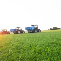 Sulky Lemken accord épandeur d'engrais Réussir machinisme