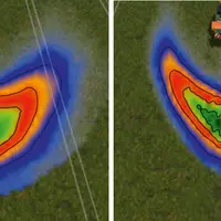 Le vent latéral a une influence sur la courbe d’épandage qu’Amazone promet de corriger avec son système WindControl.