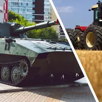 Armée russe Rostelmash Réussir Machinisme