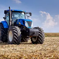 Pneumatique BKT Agrimax V-Flecto sur tracteur New Holland