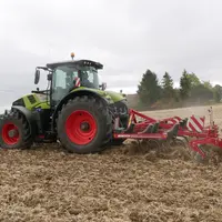 Essai Claas Axion 830 CMatic Cemos