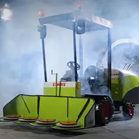 Prototype d'ensileuse à pédale Claas Réussir Machinisme