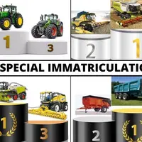 Podium immatriculations 2021 tracteurs agricoles, moissonneuses-batteuses, ensileuses et bennes