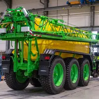Le constructeur allemand Dammann vient de sortir un pulvérisateur trois essieux d'une capacité de 20 000 litres.