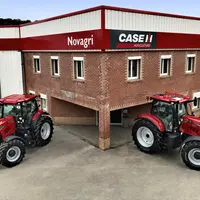 Nouveau site Novagri, concessionnaire Case IH, à Créquy dans le Pas-de-Calais (62).