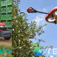 Kubota - Tevel - Robot volant cueilleur de fruits