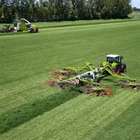 CLaas Réussir machinisme 20 ans d'andaineur 4 rotors