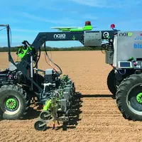 Robot Naïo Technologies Bluebob Réussir machinisme