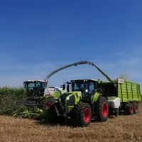 Ensileuse Claas Jaguar – Récolte du Sorgho à Innov’Agri 2021 – Réussir Machinisme