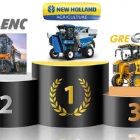 New Holland reste leader des machines à vendanger.