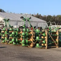 USINE SAMASZ EN POLOGNE - Faucheuses conditionnées pour l'export.