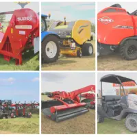 Le salon de l'herbe est l'occasion pour les constructeurs de présenter en dynamique leurs dernières nouveautés.
