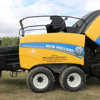 Système de nouage LoopMaster des presses New Holland Big Baler Plus. © M. Portier