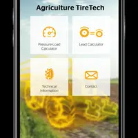 L'application Agriculture TireTech de Continental est disponible sous iOS et Android. © Continental