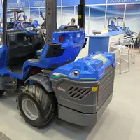 Le valet de ferme électrique MultiOne EZ 8 est équipé d'une batterie au lithium-ion. © D. Laisney