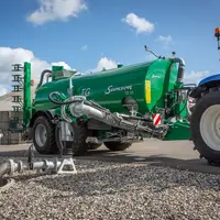 Le système de pompage de la tonne à lisier Samson TG présente une capacité de 6 000 litres par minute. © Samson