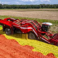 Le dispositif Yieldtrakk Conveyor de Tocon permet d'établir une cartographie de rendement. © Topcon