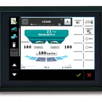 L'épandeur d'engrais DX30+ W-Control de Sulky est équipé du terminal Quartz 800. © Sulky