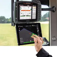 L’AmaTron Twin consiste à étendre l’affichage du terminal AmaTron4 à l’aide d’une tablette tactile. © Amazone
