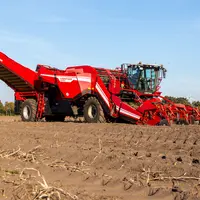 La nouvelle automotrice Grimme Ventor 4150 gagne en confort.  © Grimme