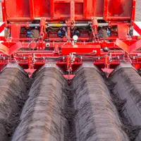 Les buttes sont alternées et régulières avec le TerraProtect Pro. © Grimme