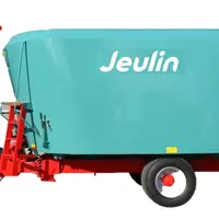 Jeulin propose les mélangeuses compactes Energy 4P de 14 à 22 m3, facilitant l’accès aux bâtiments exigus. © Jeulin