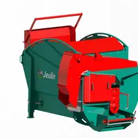 La pailleuse distributrice Jeulin Eole offre un volume de 2,7 m3 © Jeulin