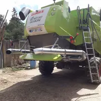 Le regroupeur de menues-pailles Ci2T est pour l'instant uniquement adapté aux moissonneuses-batteuses Claas Lexion. © Ci2T