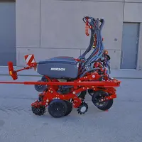 Le semoir monograine Horsch Maestro porté est équipé de trémies individuelles de 70 litres. © Horsch