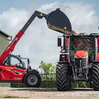 Le plus gros modèle, le MF TH.8043, lève à 7,50 m et présente une capacité maximale de charge de 4 300 kg. © Massey Ferguson