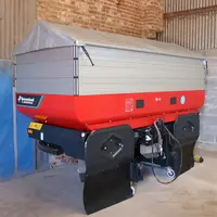 L'épandeur d'engrais Kverneland TL Geospread dispose d’un pilotage Isobus avec une modulation indépendante droite/gauche.