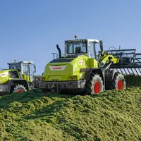 Les deux plus grosses chargeuses Claas Torion affichent une puissance de 222 et 249 ch.