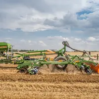 La sécurité de dent non-stop hydraulique C-Mix Ultra d'Amazone équipe les déchaumeurs à dents semi-portés Cenius TX et les cultivateurs dents-disques
