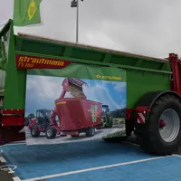 Les épandeurs à fumier Strautmann TS 140 et 160 se complètent d'une rehausse de 30 cm.