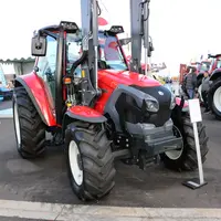 Les tracteurs Lindner Lintrac 80 et 100 LDrive affichent une puissance maxi de 101 et 117 ch.