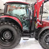 Les tracteurs McCormick X5 bénéficient d'un chargeur monté d'usine fourni par Sigma 4.
