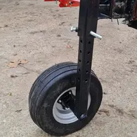 La herse étrille Géo Spring d'Agram dispose de 2 ou 4 roues de jauge selon la largeur.