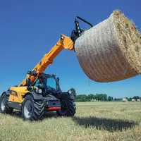 Les télescopiques Agri Farmer Stage V de Dieci bénéficient d'une cabine suspendue.