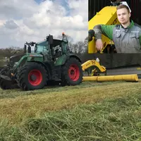 La Cuma du Gouet dans les Côtes-d'Armor a optimisé la récolte dans l'ensilage en adoptant un andaineur à tapis regroupant l'herbe d'un combiné de fauc