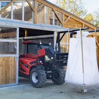 Les chargeurs télescopiques ULM de Manitou affichent une hauteur de 1,92 m et une largeur de 1,49 m.