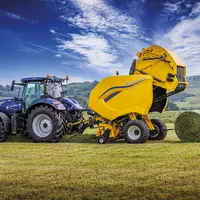 La presse à balle ronde Pro-Belt de New Holland profite d'une nouvelle conception dédiée aux chantiers intensifs